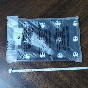 Loungefly Disney The Nightmare Before Christmas Black Nylon Zip Pouch